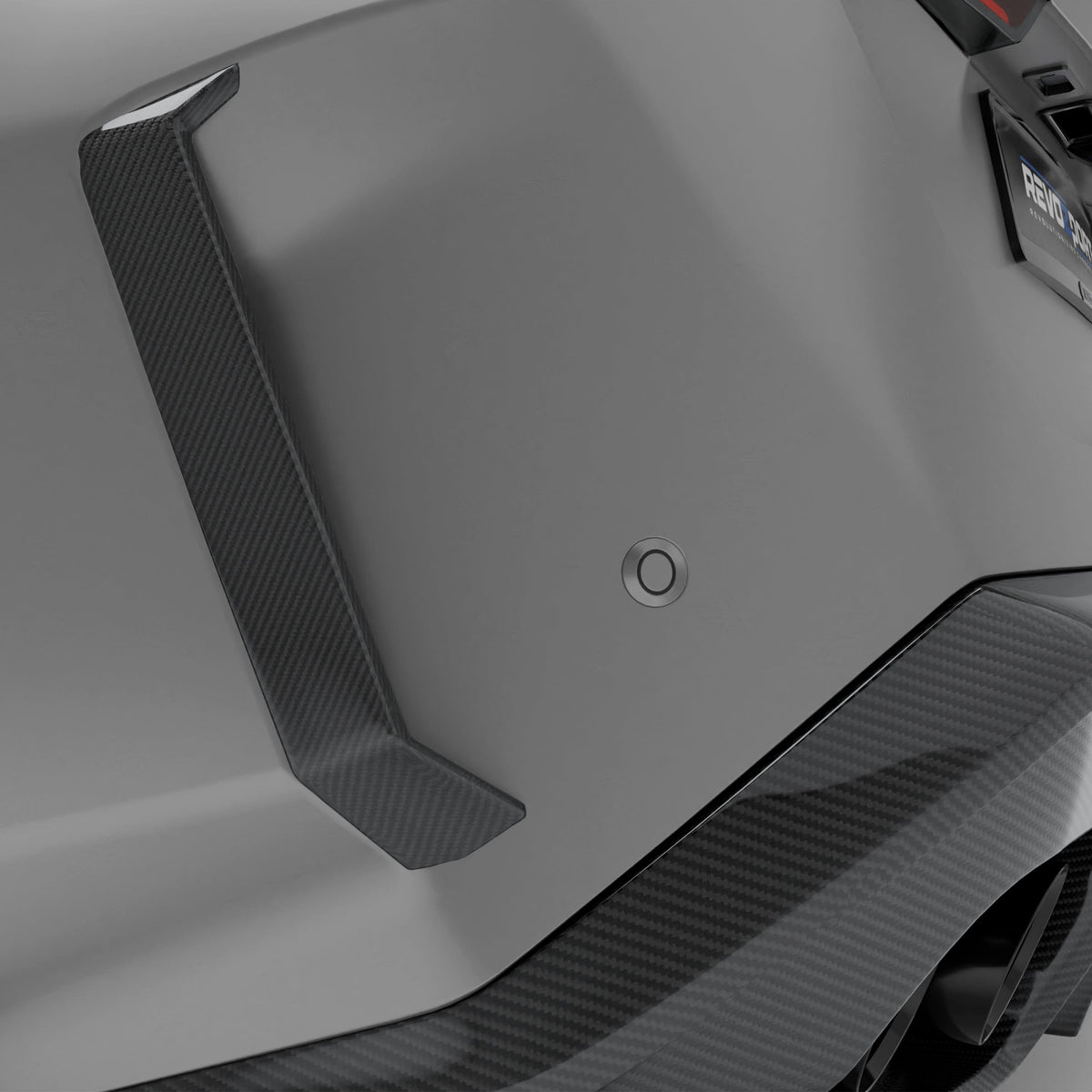 Revozport Misc. Exterior BMW M5 G90 Carbon Fiber Rear Canards