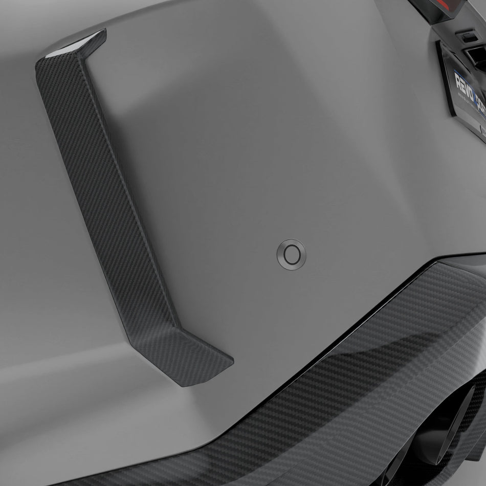 Revozport Misc. Exterior BMW M5 G90 Carbon Fiber Rear Canards