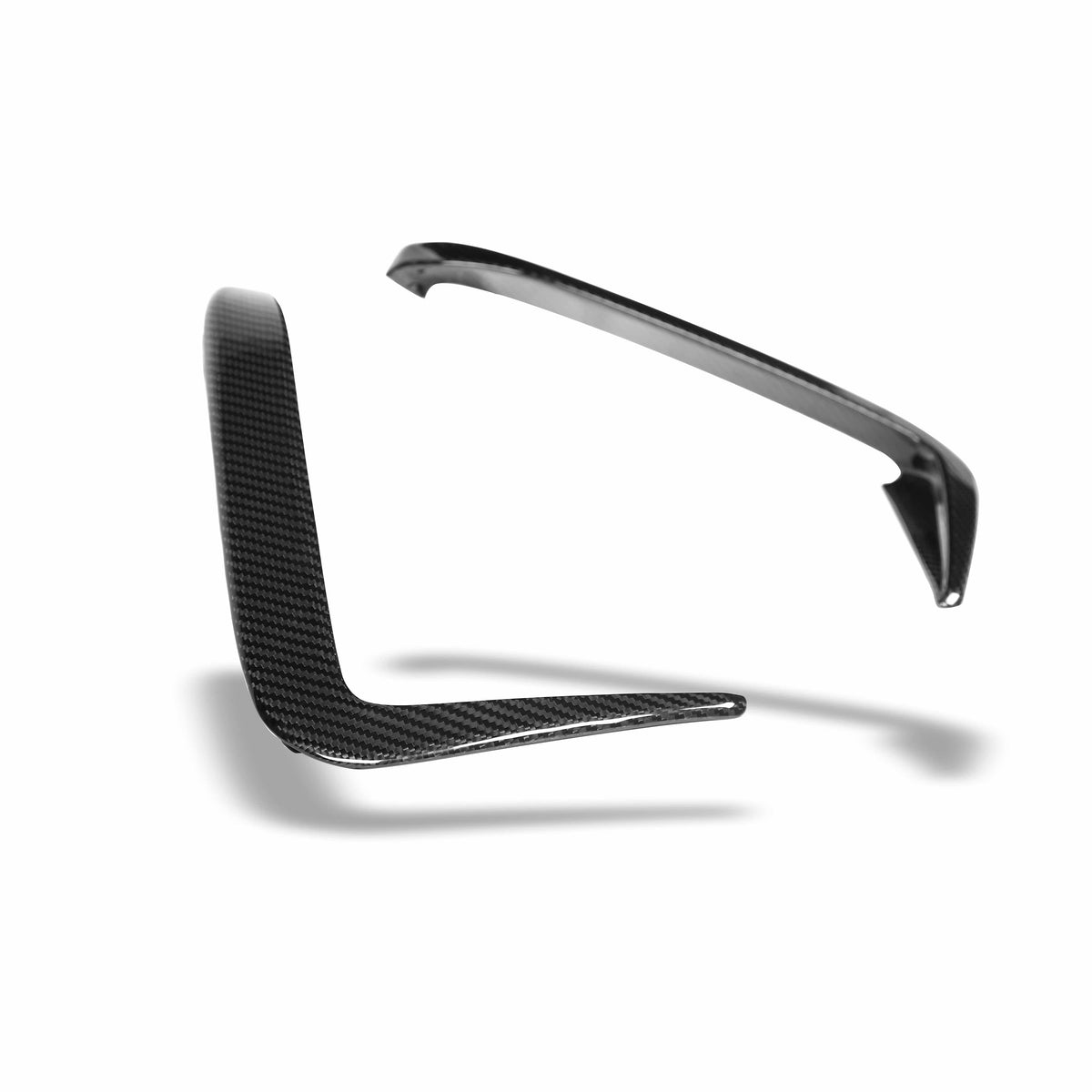Revozport Misc. Exterior BMW M8 F91 F92 F93 Carbon Fiber Rear Bumper Canards