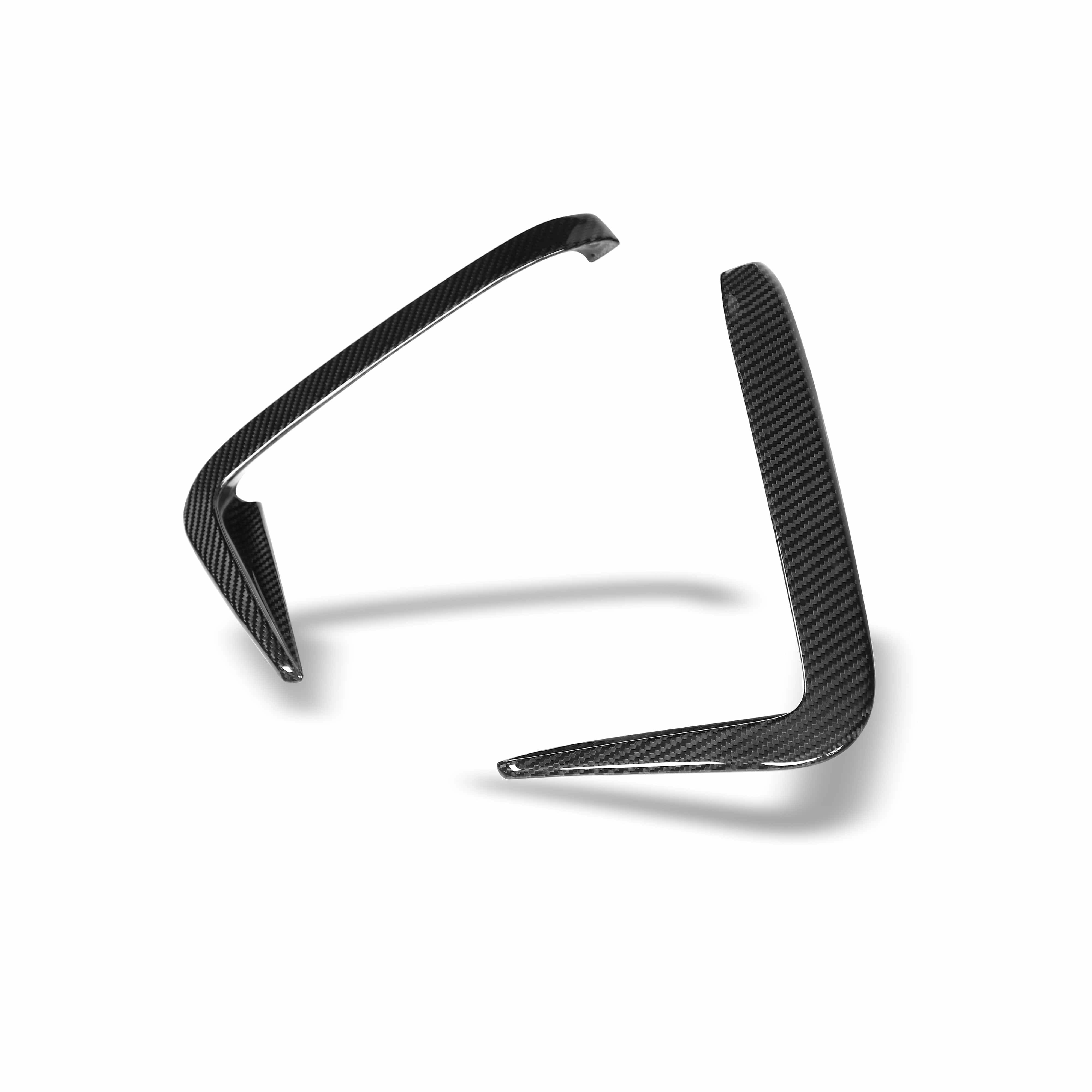 Revozport Misc. Exterior BMW M8 F91 F92 F93 Carbon Fiber Rear Bumper Canards