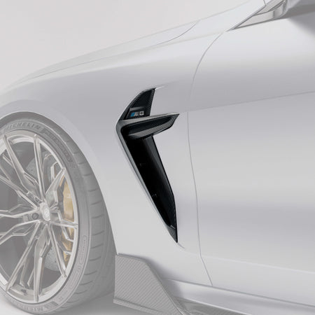 Revozport Misc. Exterior BMW M8 F91 F92 F93 Carbon Fiber Side Vents