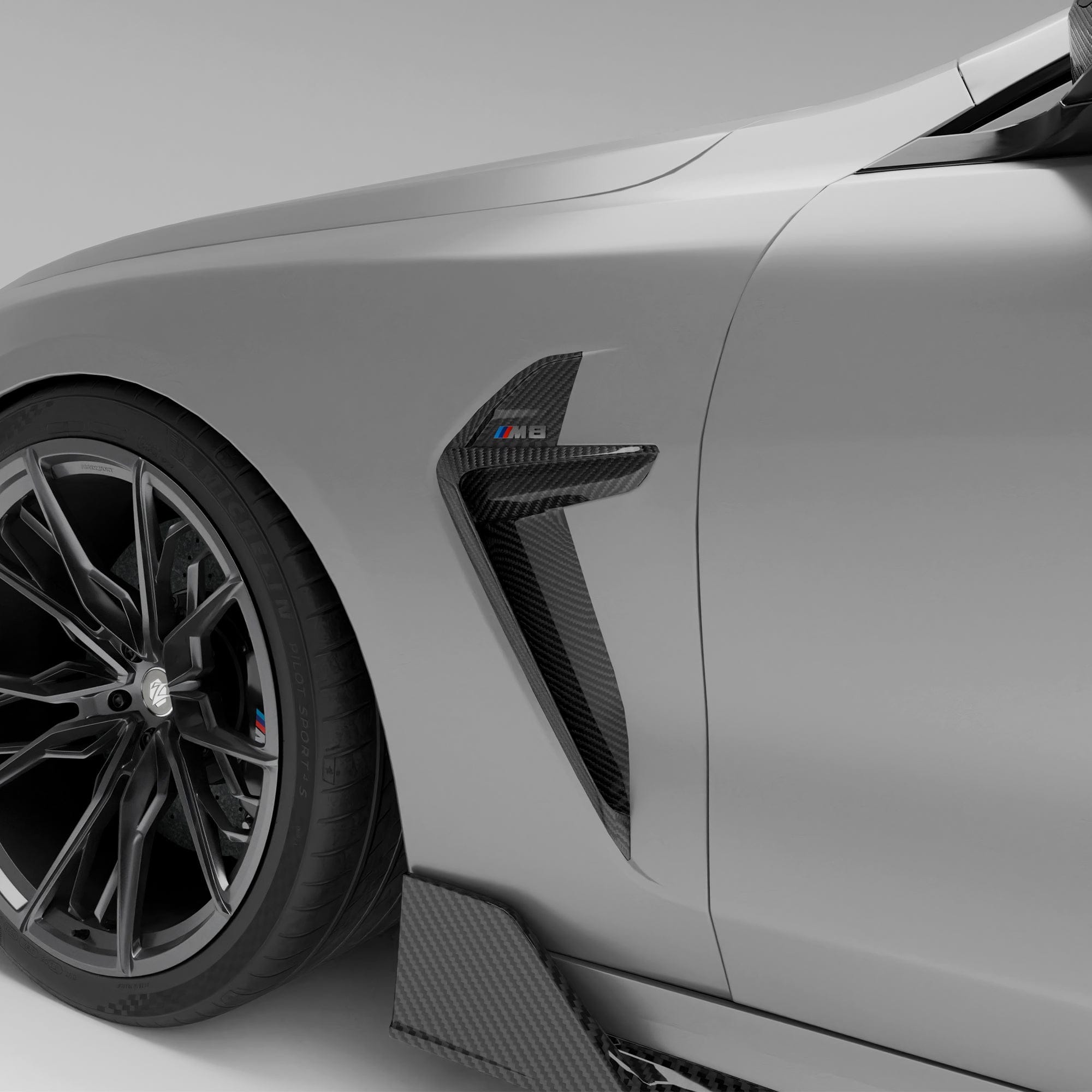 Revozport Misc. Exterior BMW M8 F91 F92 F93 Carbon Fiber Side Vents