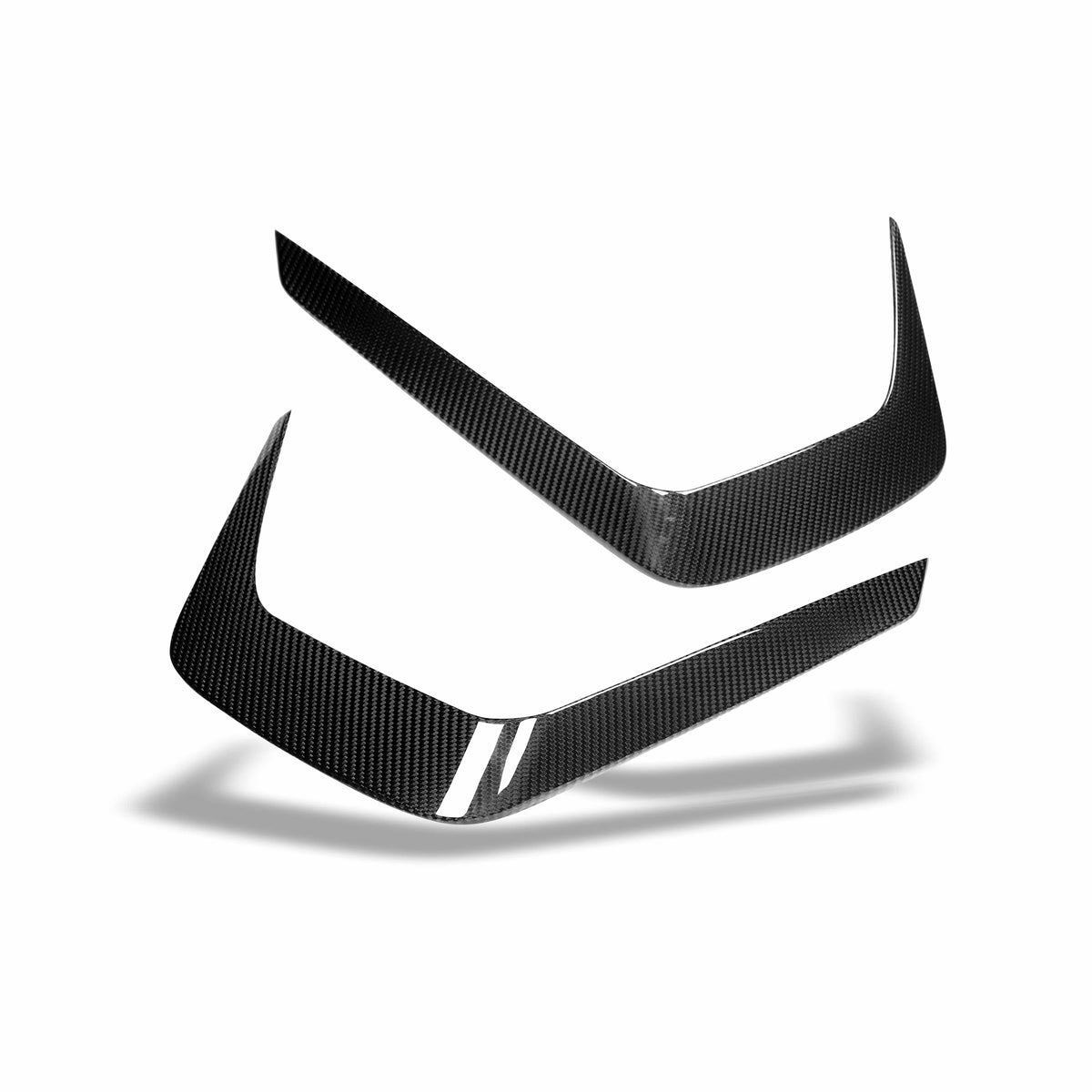 Revozport Misc. Exterior BMW M8 F93 Carbon Fiber Front Bumper Canards