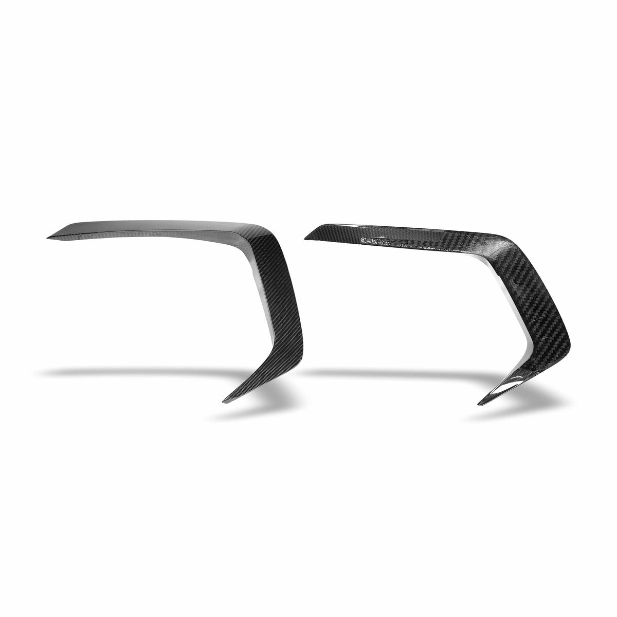 Revozport Misc. Exterior BMW M8 F93 Carbon Fiber Front Bumper Canards
