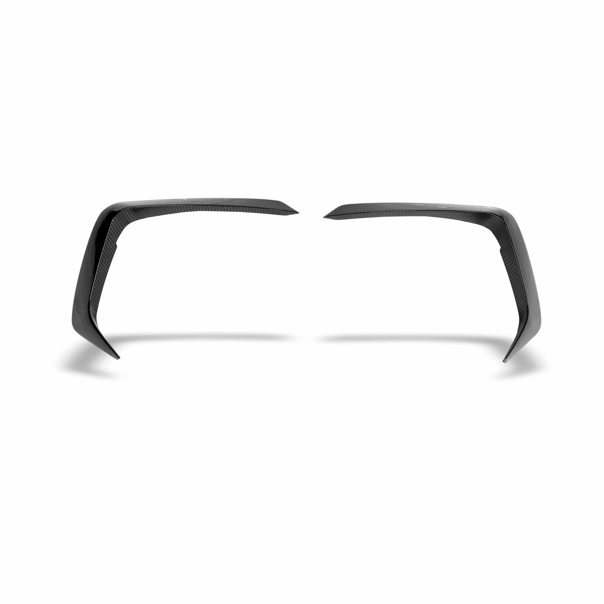 Revozport Misc. Exterior BMW M8 F93 Carbon Fiber Front Bumper Canards