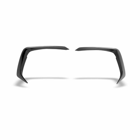 Revozport Misc. Exterior BMW M8 F93 Carbon Fiber Front Bumper Canards