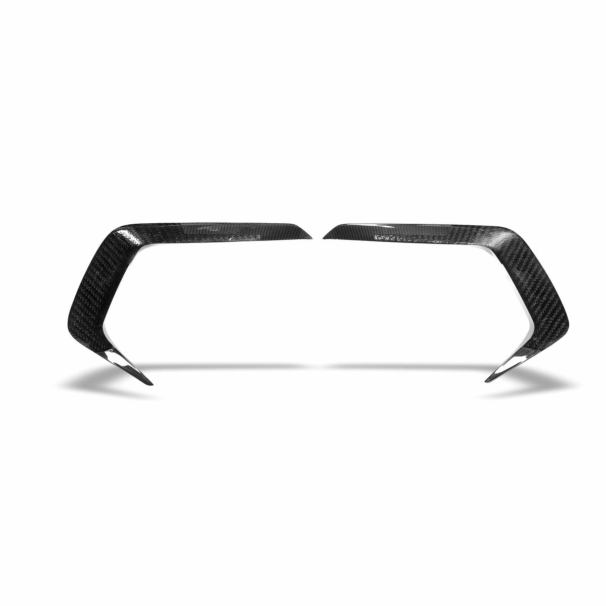 Revozport Misc. Exterior BMW M8 F93 Carbon Fiber Front Bumper Canards