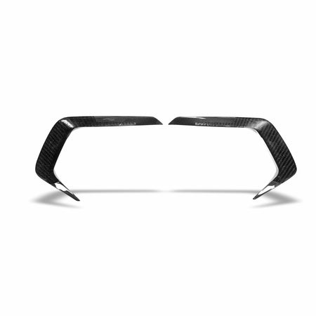 Revozport Misc. Exterior BMW M8 F93 Carbon Fiber Front Bumper Canards