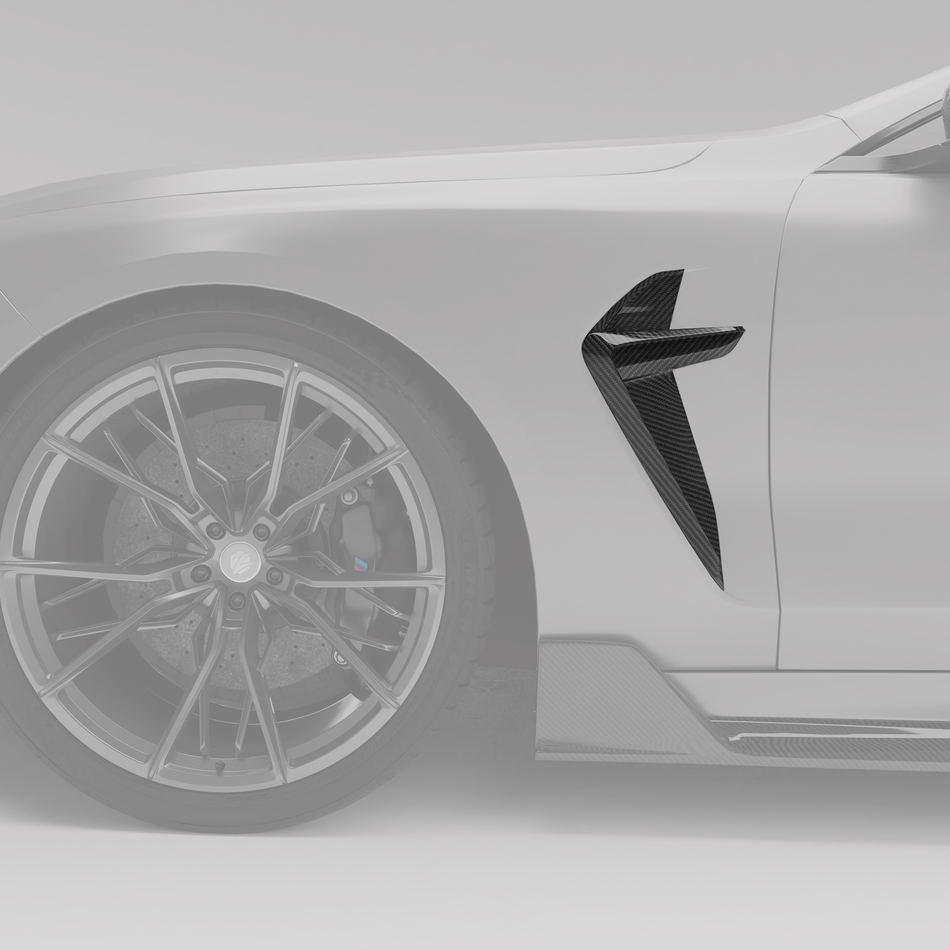 Revozport Misc. Exterior BMW M8 F93 Carbon Fiber Side Fender Vents