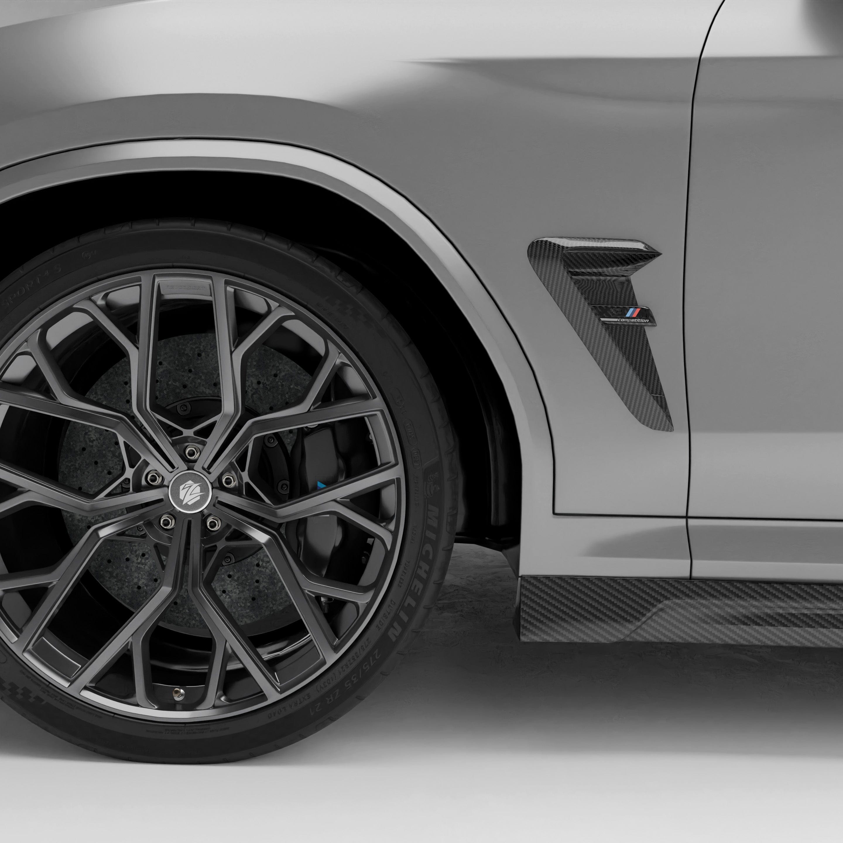 Revozport Misc. Exterior BMW X3M F97 LCI Carbon Fiber Side Fender Vents