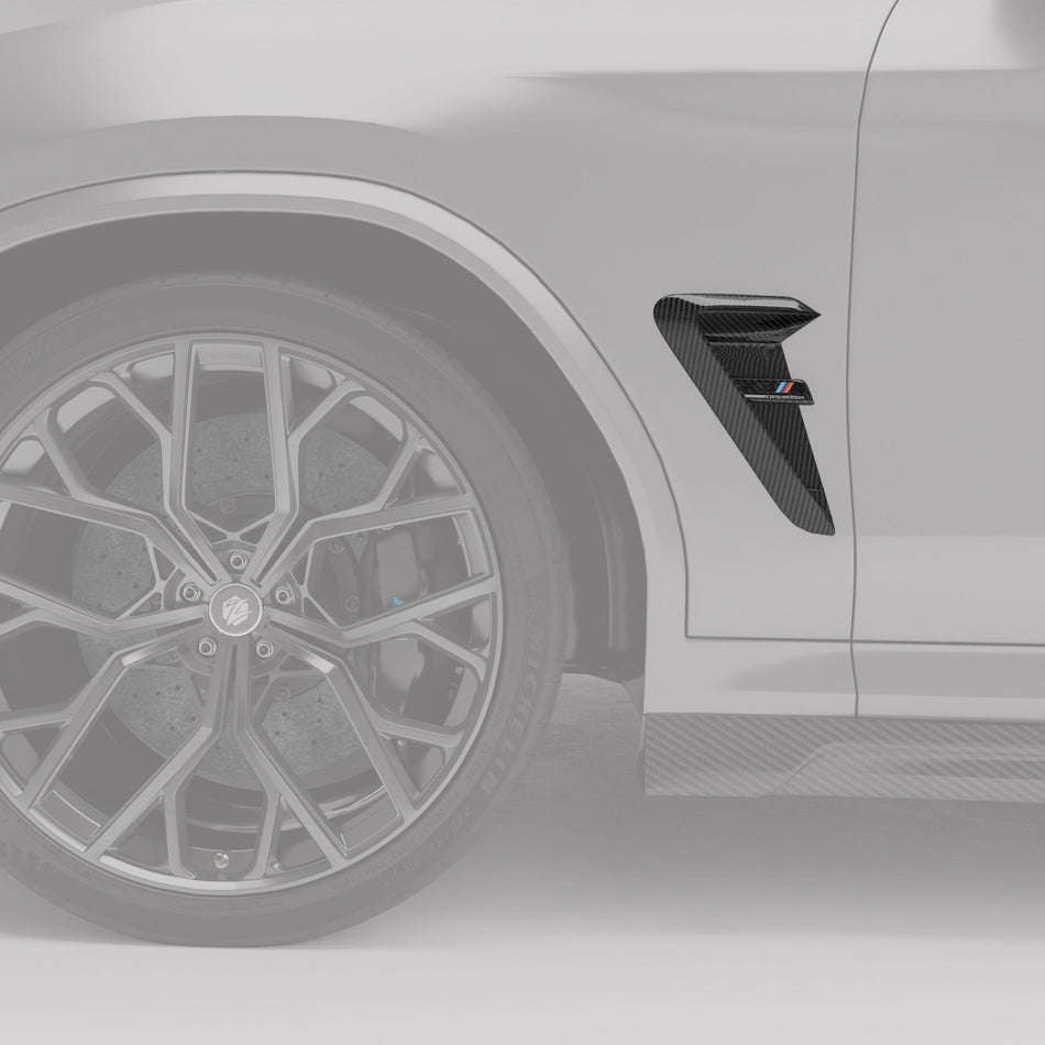 Revozport Misc. Exterior BMW X3M F97 LCI Carbon Fiber Side Fender Vents