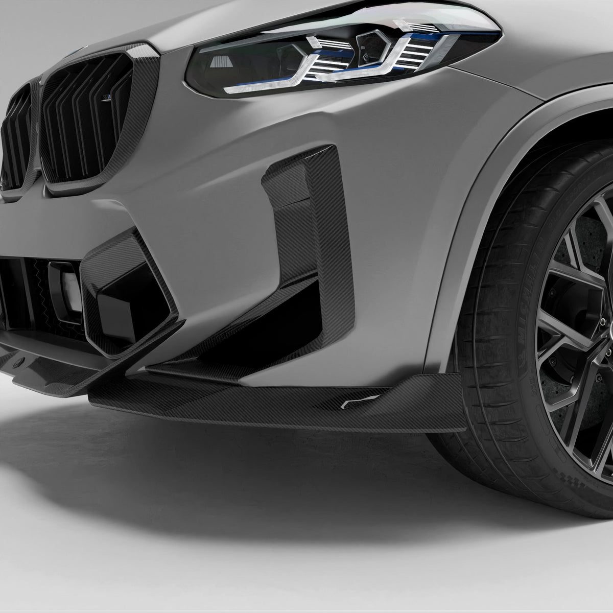 Revozport Misc. Exterior BMW X4M F98 LCI Carbon Fiber Bumper Air Intake Covers