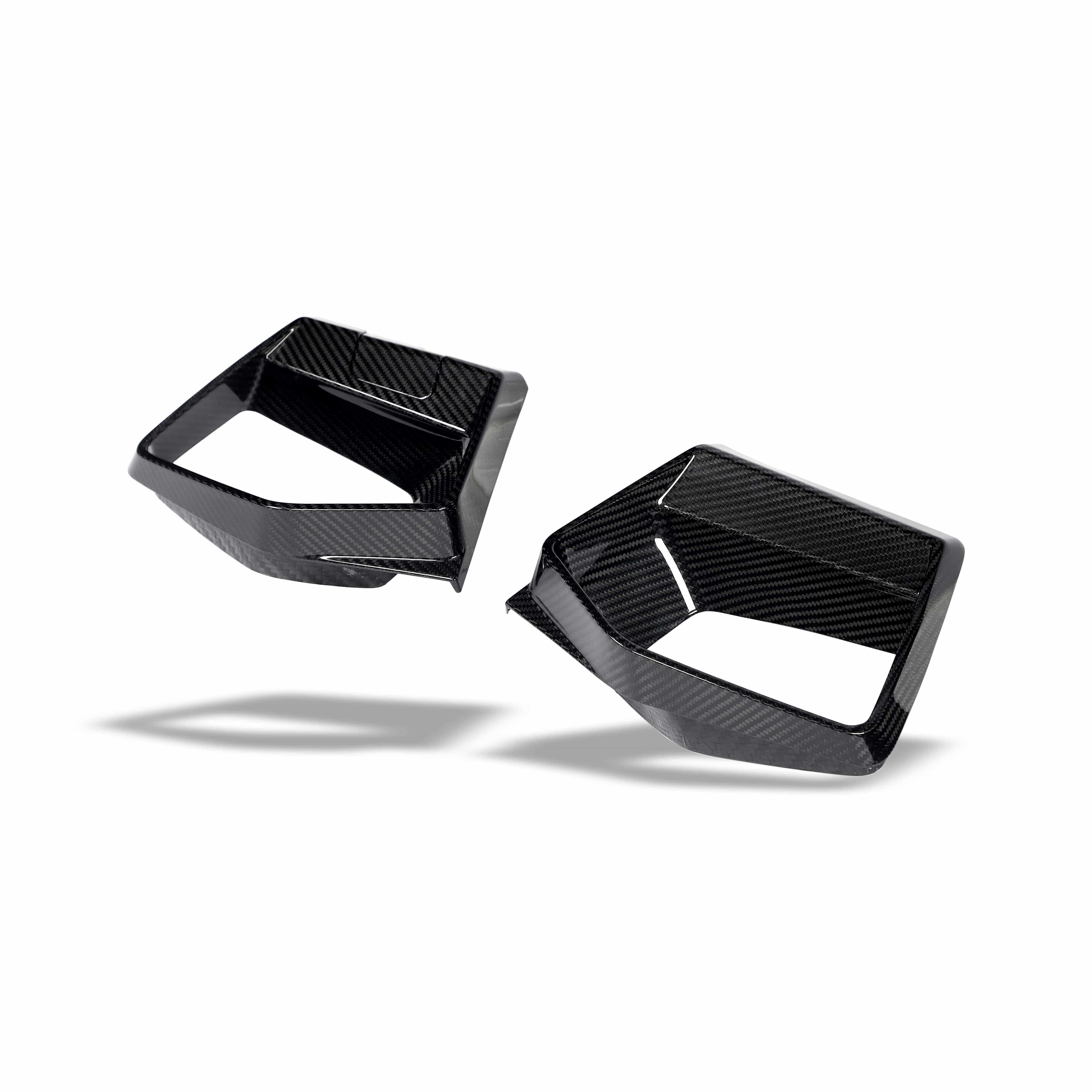 Revozport Misc. Exterior BMW X4M F98 LCI Carbon Fiber Front Bumper Vents
