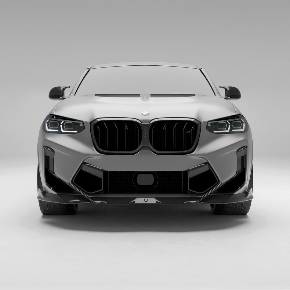 Revozport Misc. Exterior BMW X4M F98 LCI Carbon Fiber Front Bumper Vents