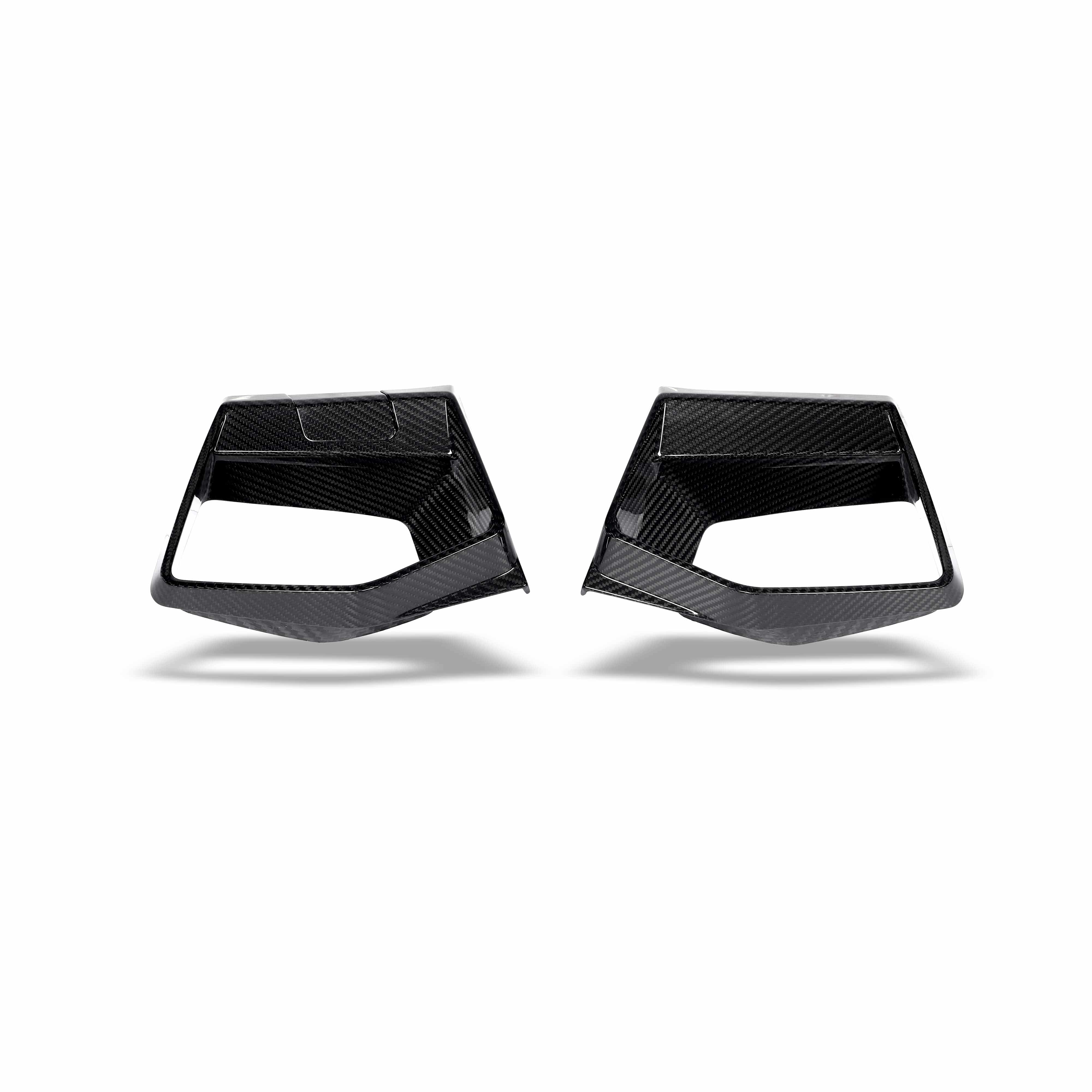 Revozport Misc. Exterior BMW X4M F98 LCI Carbon Fiber Front Bumper Vents