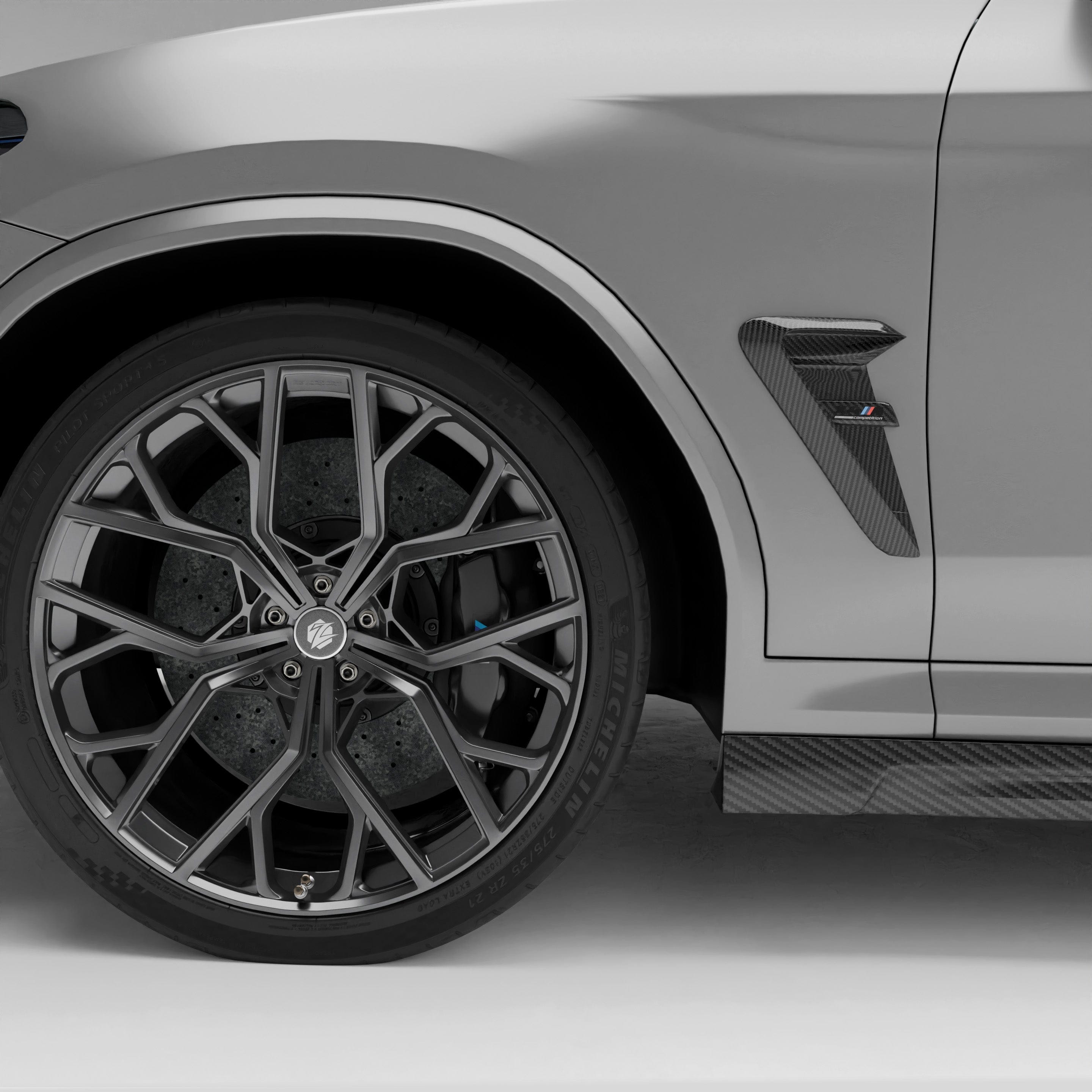 Revozport Misc. Exterior BMW X4M F98 LCI Carbon Fiber Side Fender Vents