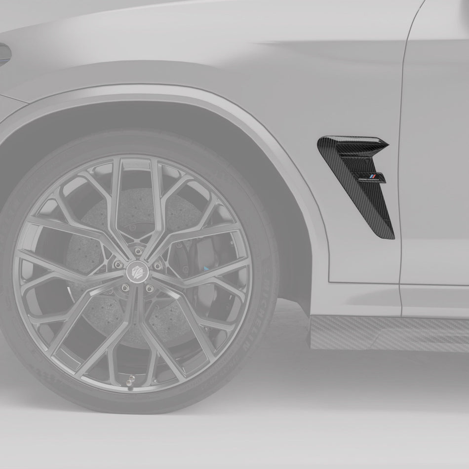 Revozport Misc. Exterior BMW X4M F98 LCI Carbon Fiber Side Fender Vents