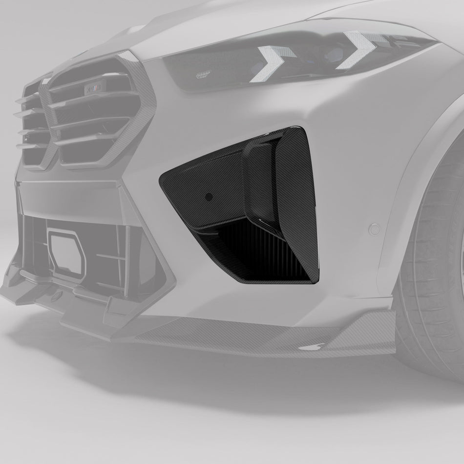 Revozport Misc. Exterior BMW X5M F95 LCI Carbon Fiber Air Vents