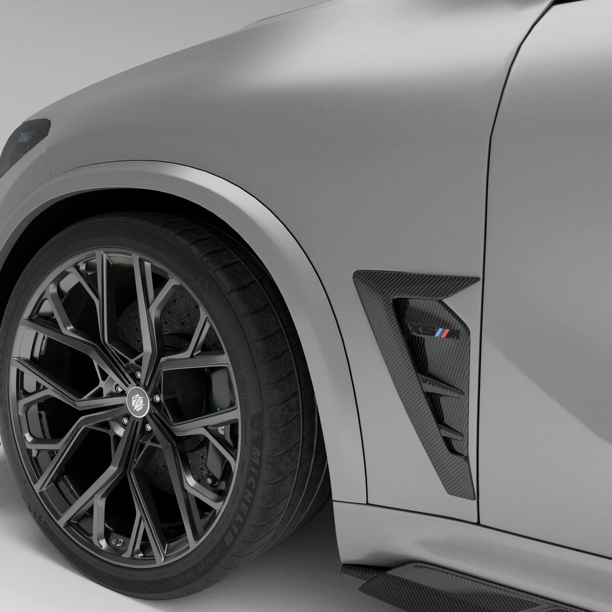 Revozport Misc. Exterior BMW X5M F95 LCI Carbon Fiber Side Vents