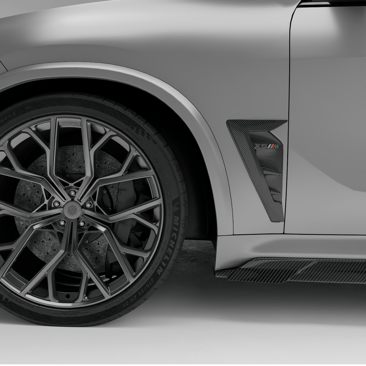 Revozport Misc. Exterior BMW X5M F95 PRE LCI Carbon Fiber Side Fender Vents