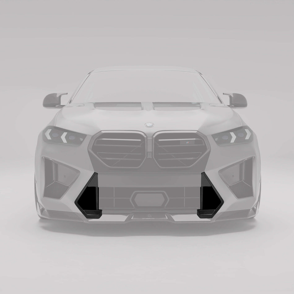 Revozport Misc. Exterior BMW X6M F96 LCI Carbon Fiber Front Vents