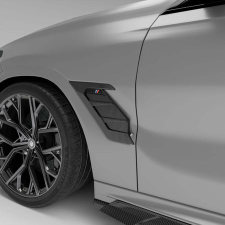Revozport Misc. Exterior BMW X6M F96 LCI Carbon Fiber Side Vents
