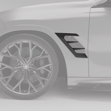 Revozport Misc. Exterior BMW X6M F96 LCI Carbon Fiber Side Vents