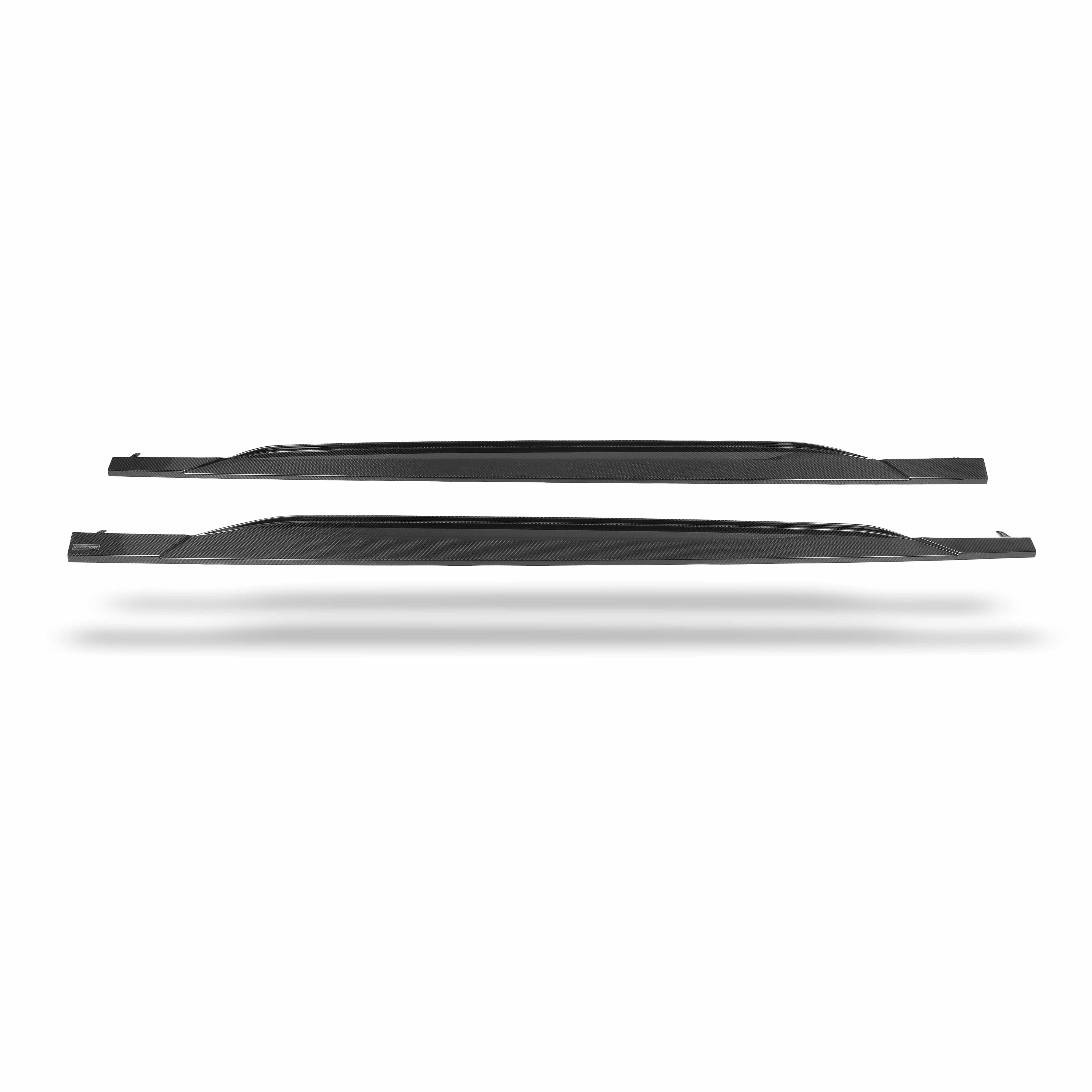Revozport Side Skirts Audi RS6 C8 Carbon Fiber Side Skirts