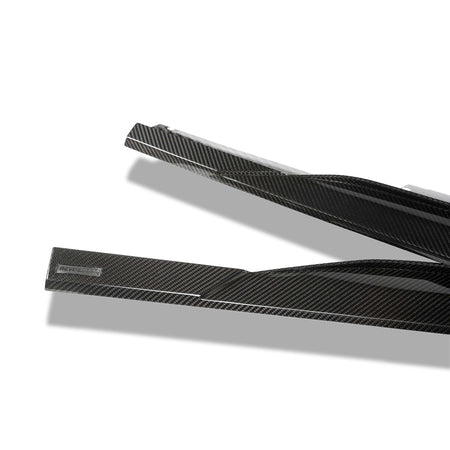 Revozport Side Skirts Audi RS7 C8 Carbon Fiber Side Skirts