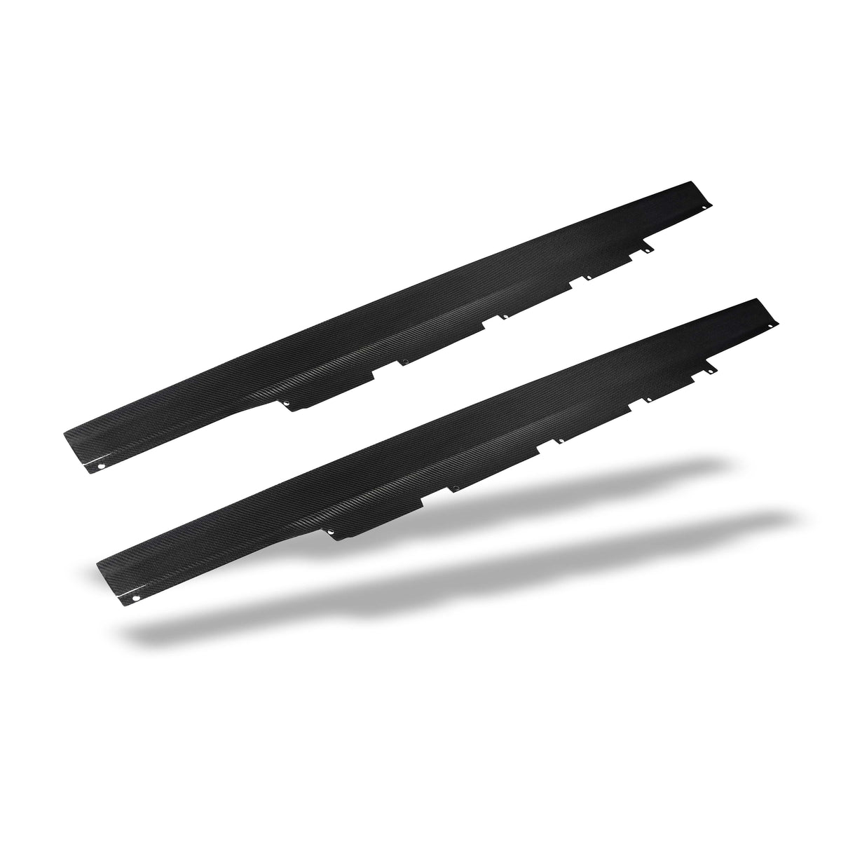 Revozport Side Skirts Audi RS7 C8 Carbon Fiber Side Skirts