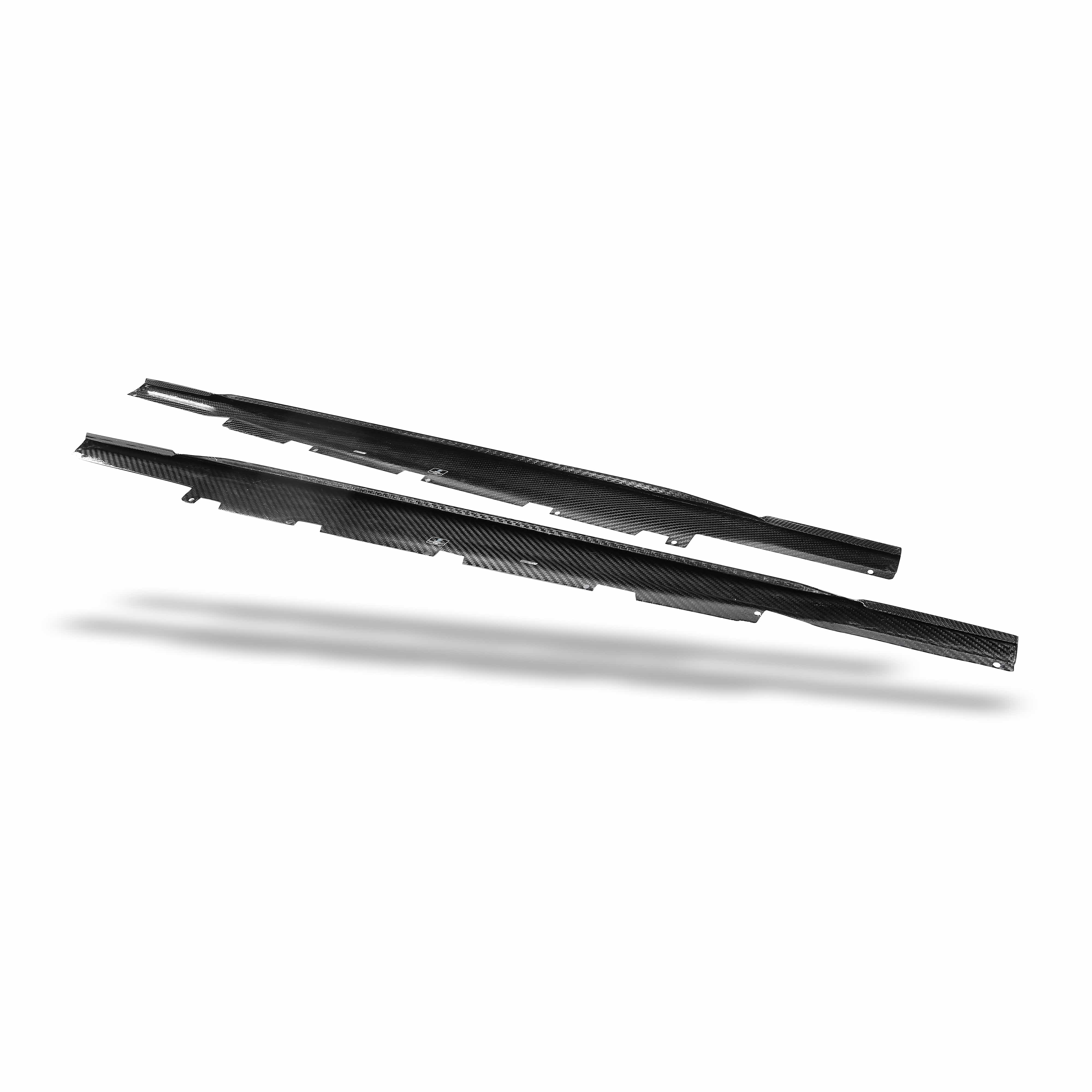 Revozport Side Skirts Audi RS7 C8 Carbon Fiber Side Skirts