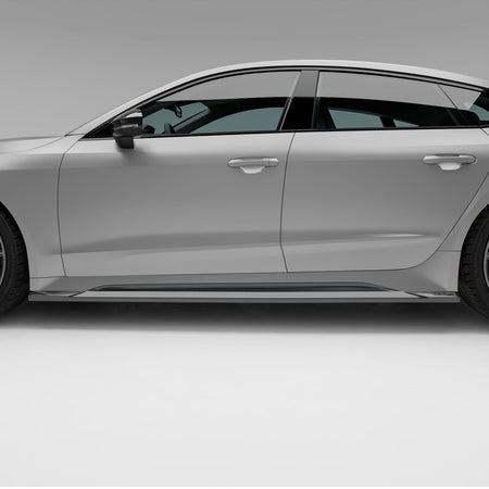 Revozport Side Skirts Audi RS7 C8 Carbon Fiber Side Skirts