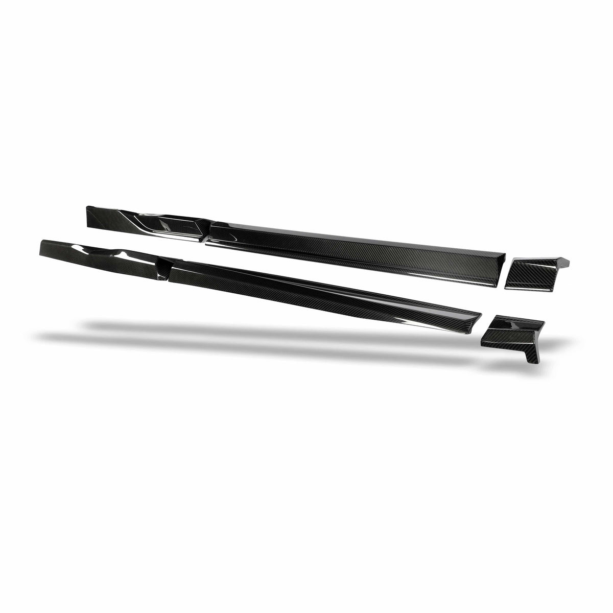 Revozport Side Skirts Audi RSQ8 Pre-LCI Carbon Fiber Side Skirts
