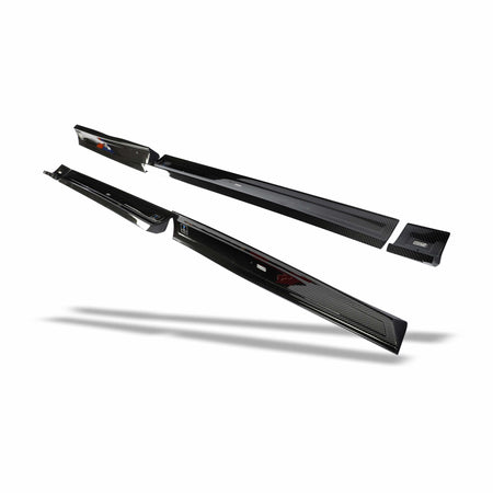 Revozport Side Skirts Audi RSQ8 Pre-LCI Carbon Fiber Side Skirts