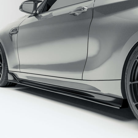 Revozport Side Skirts BMW M2 F87 N55 Carbon Side Skirts