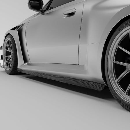 Revozport Side Skirts BMW M2 G87 Carbon Fiber Aero Side Skirts