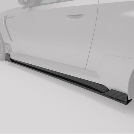 Revozport Side Skirts BMW M2 G87 Carbon Fiber Side Skirts