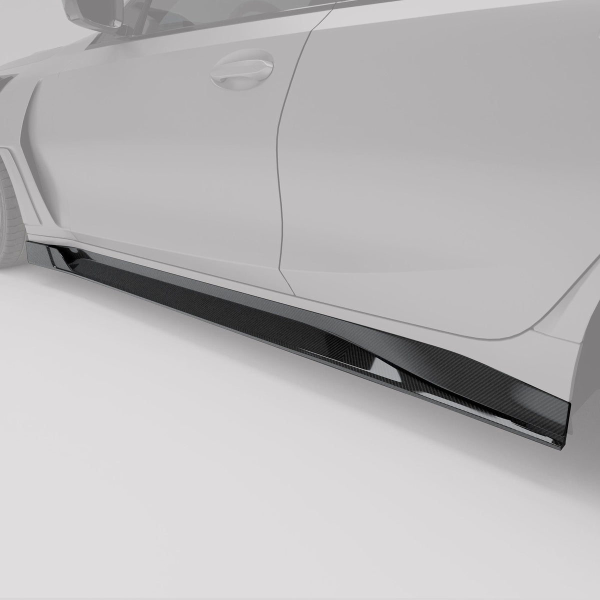 Revozport Side Skirts BMW M3 G80 Carbon Fiber Side Skirts