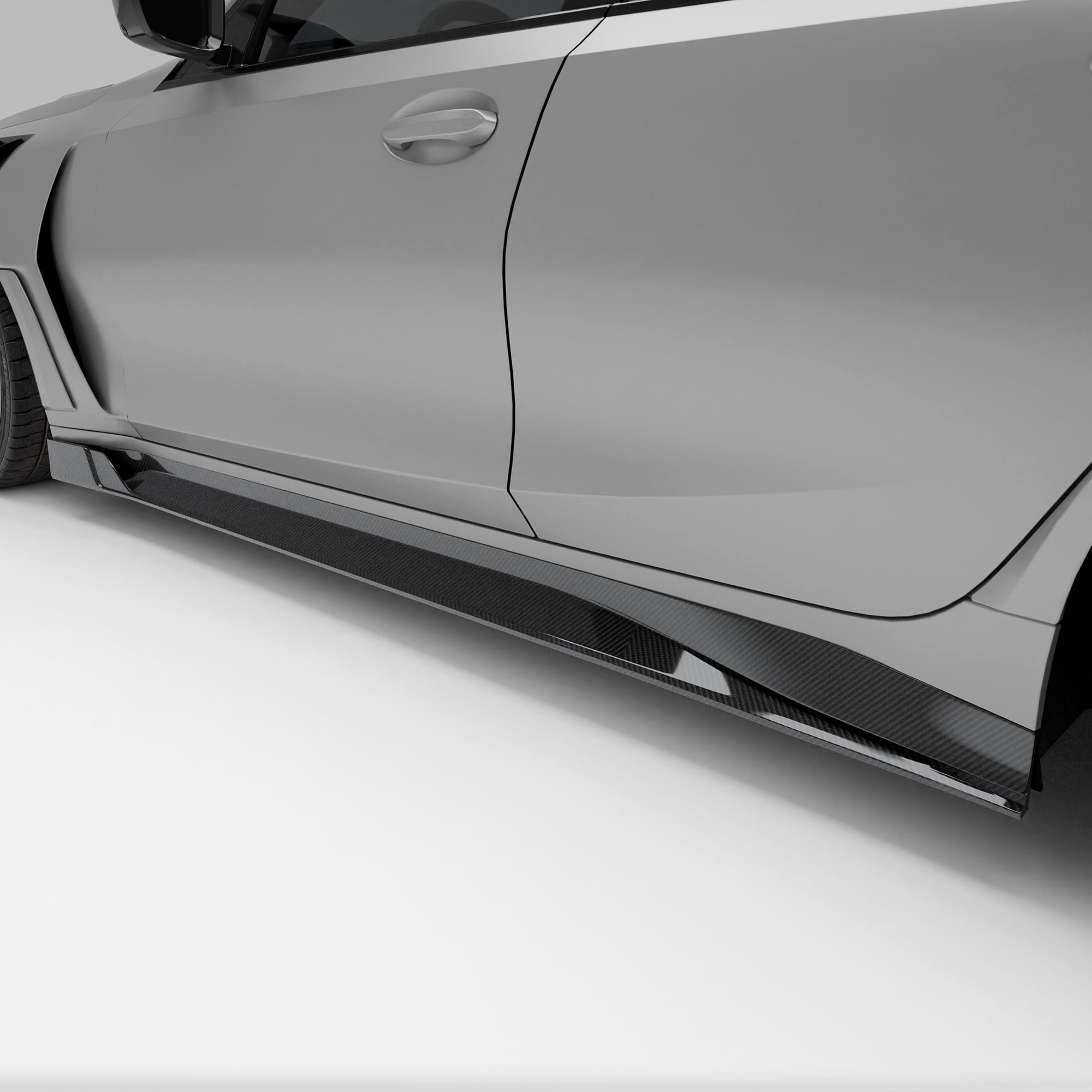 Revozport Side Skirts BMW M3 G80 Carbon Fiber Side Skirts