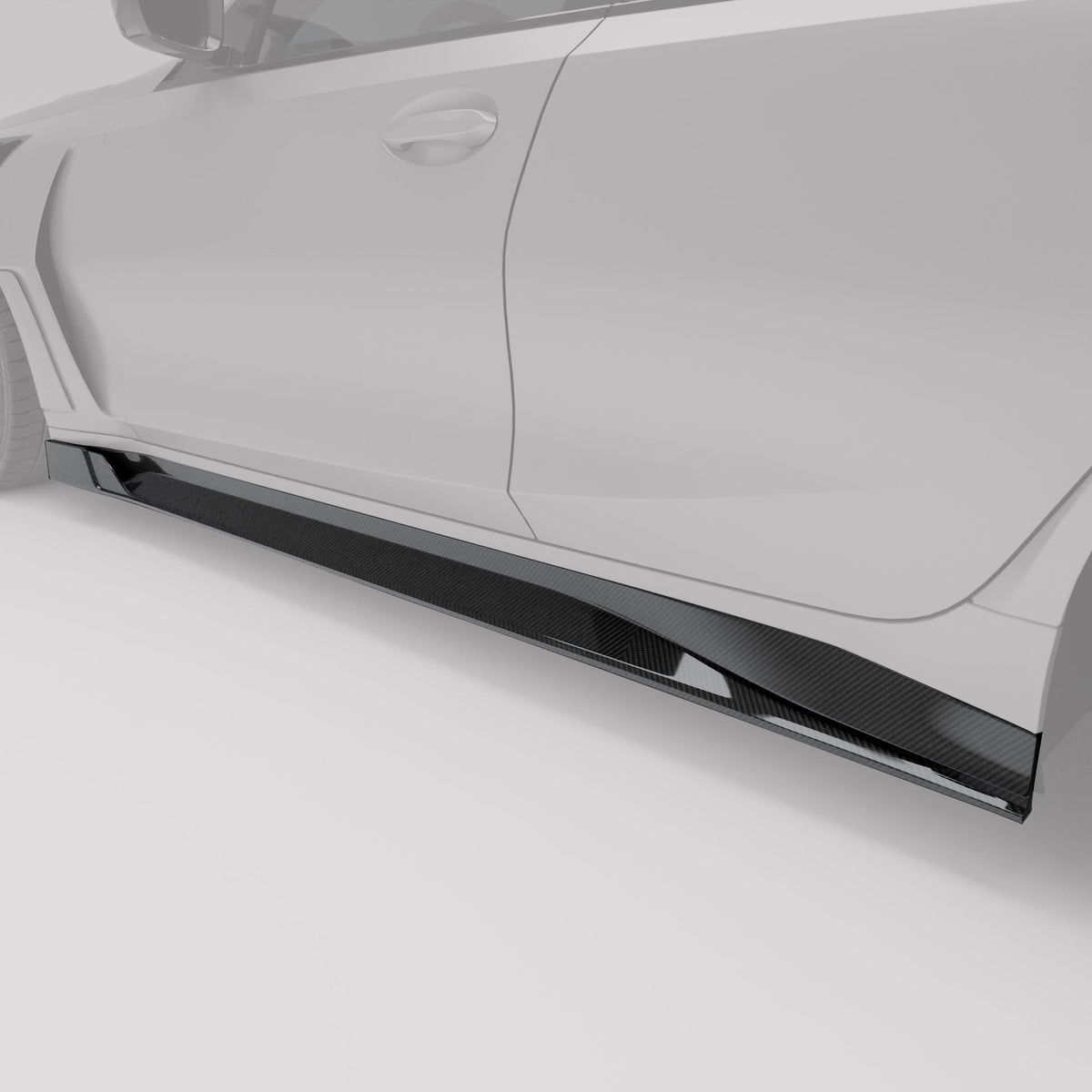 Revozport Side Skirts BMW M3 G81 Carbon Fiber Side Skirts