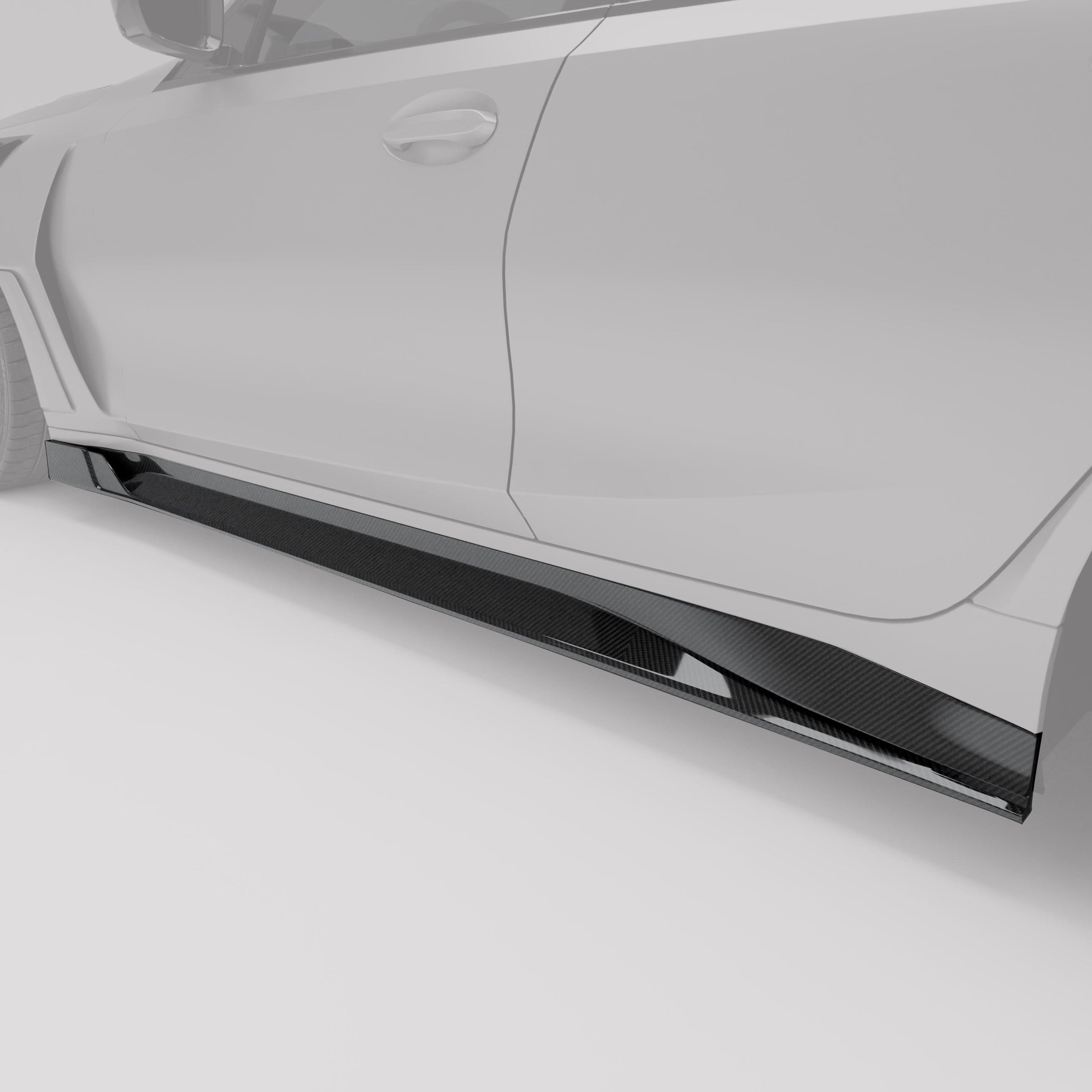 Revozport Side Skirts BMW M3 G81 Carbon Fiber Side Skirts