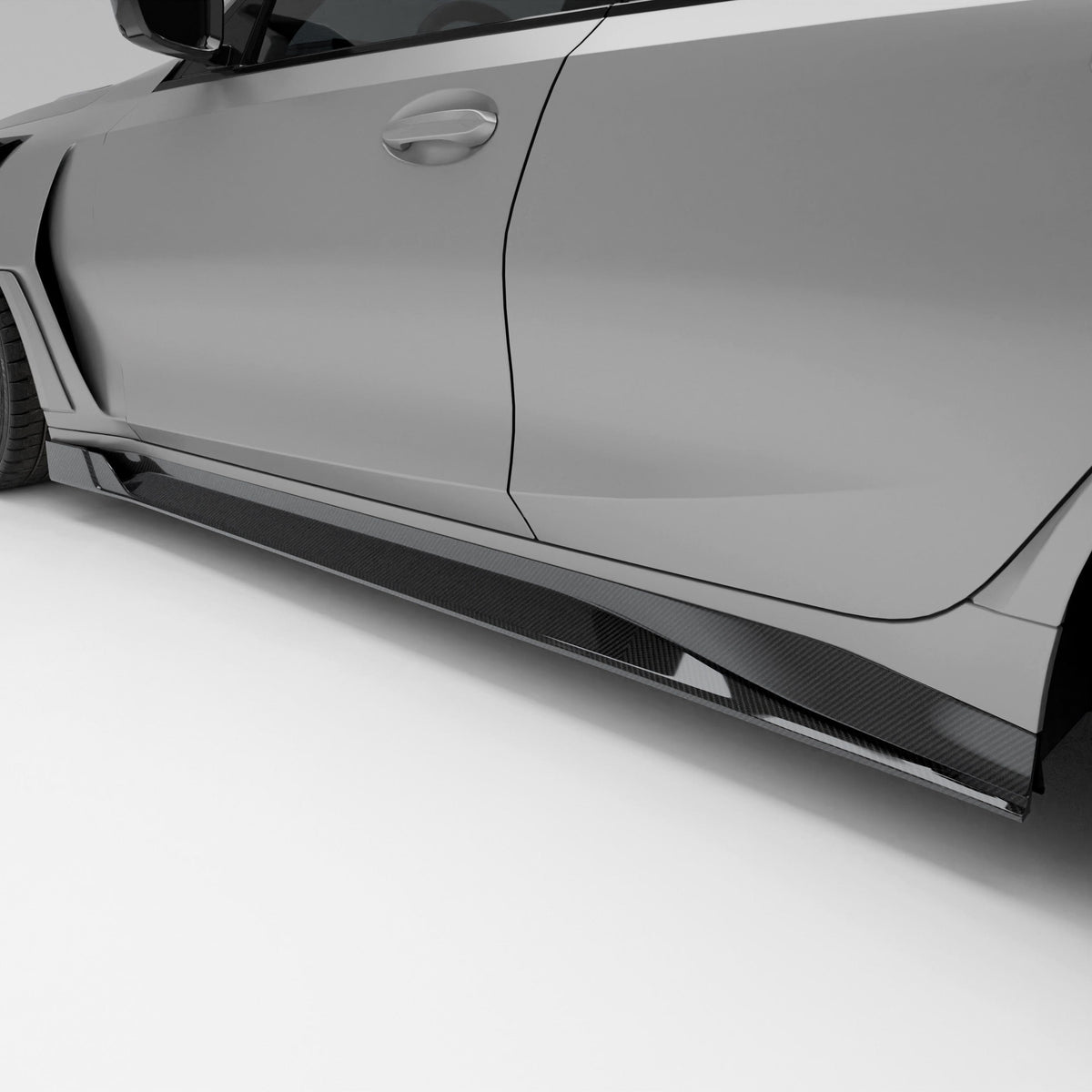 Revozport Side Skirts BMW M3 G81 Carbon Fiber Side Skirts