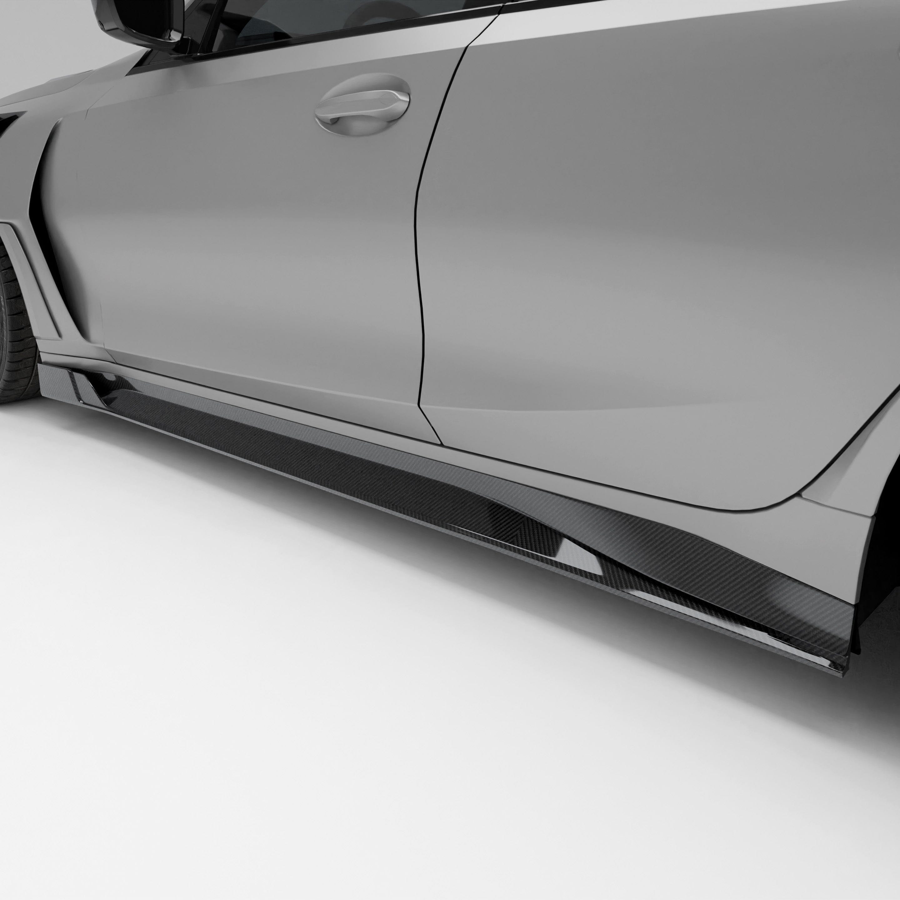 Revozport Side Skirts BMW M3 G81 Carbon Fiber Side Skirts