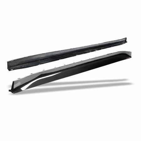 Revozport Side Skirts BMW M4 G82 Carbon Fiber Race Side Skirts