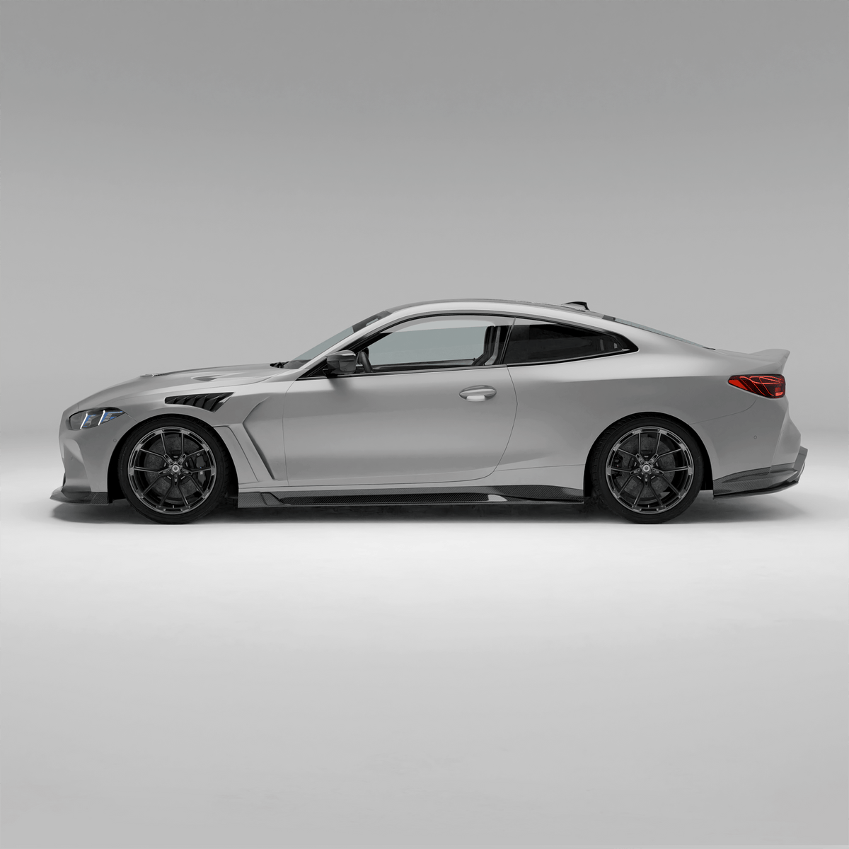 Revozport Side Skirts BMW M4 G82 Carbon Fiber Side Skirts