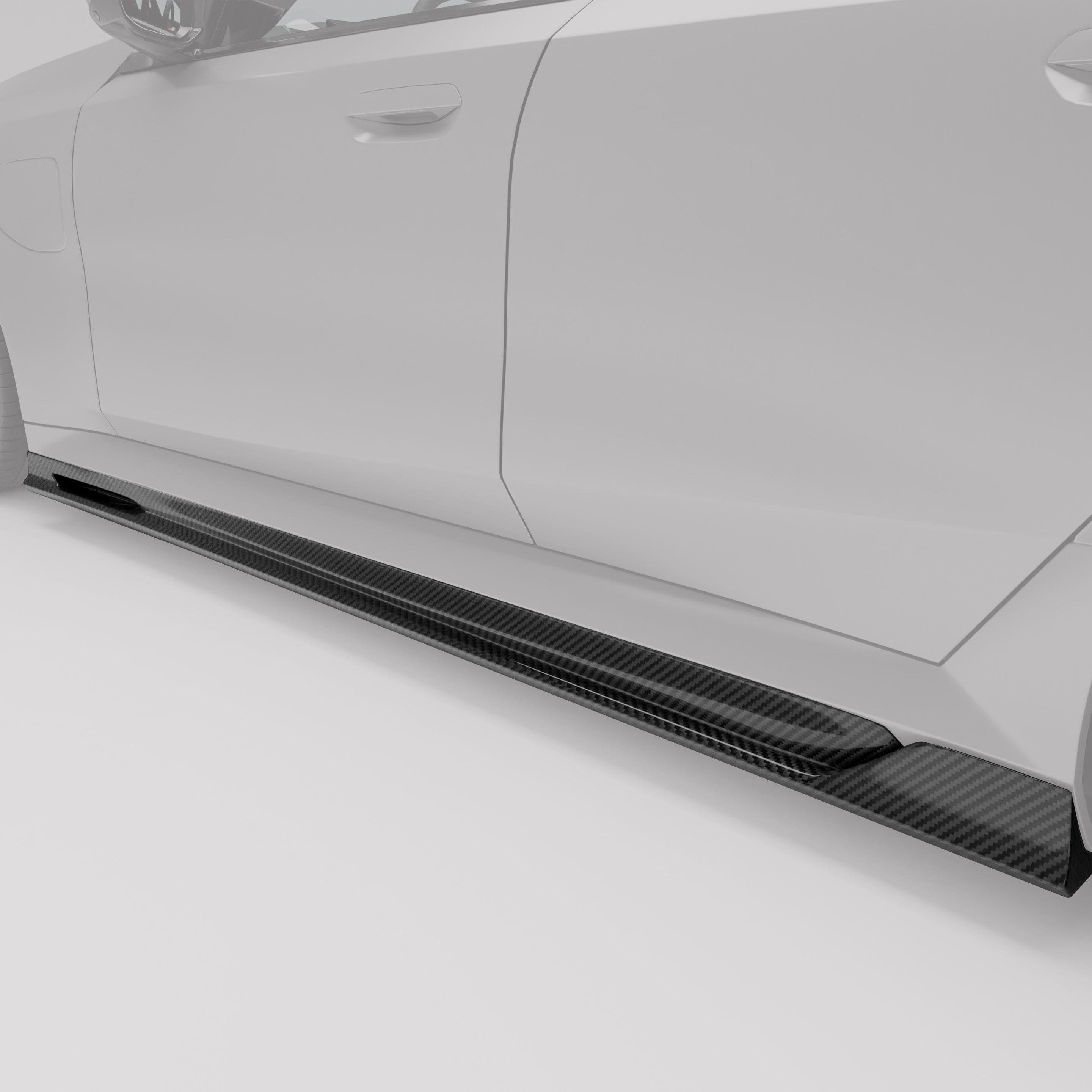 Revozport Side Skirts BMW M5 G90 Carbon Fiber Side Skirts
