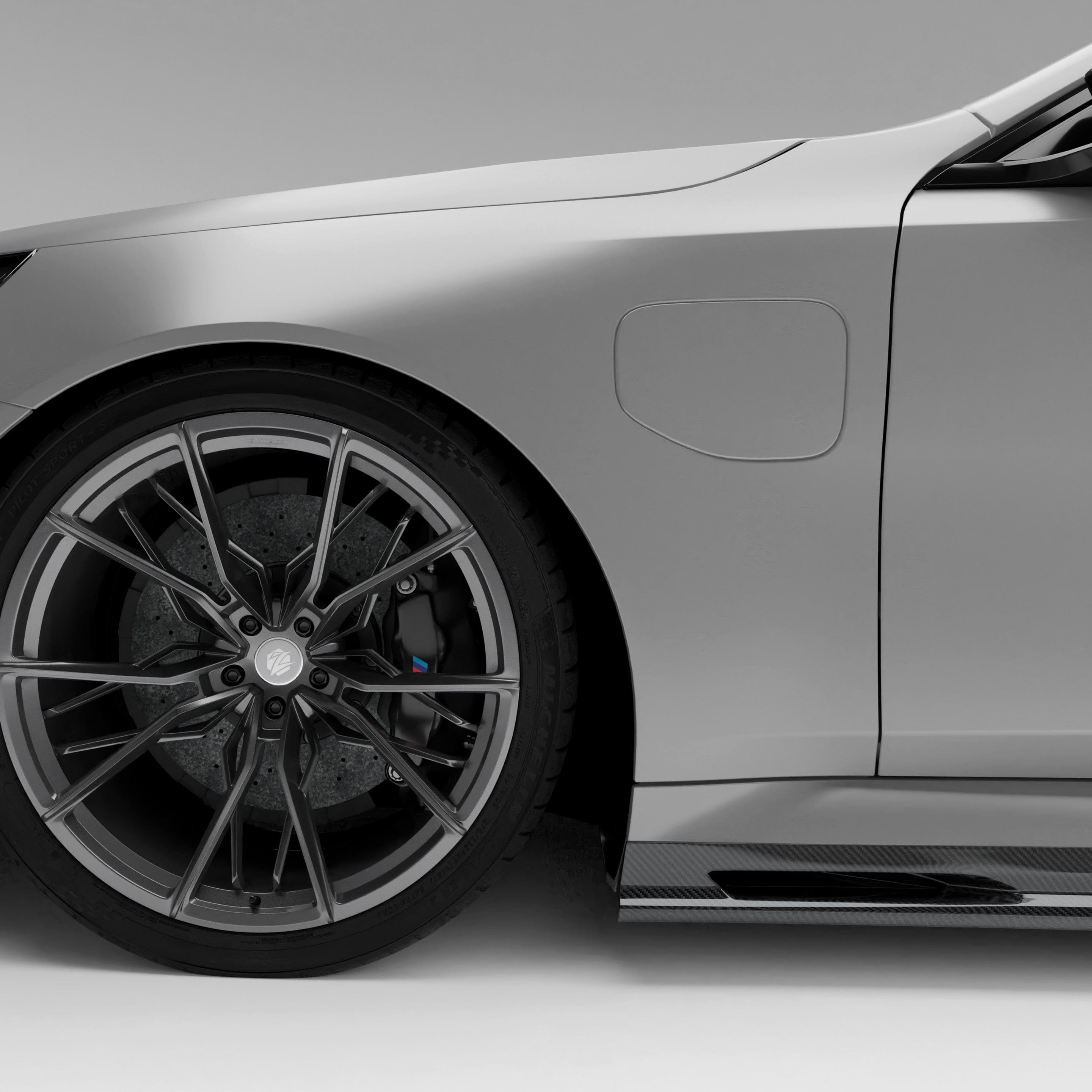 Revozport Side Skirts BMW M5 G99 Carbon Fiber Side Skirts