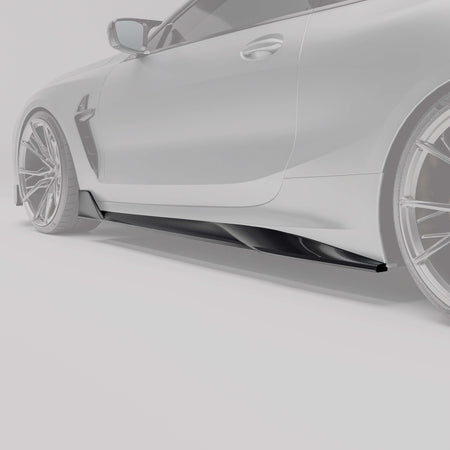 Revozport Side Skirts BMW M8 F91 F92 G14 G15 Carbon Fiber Side Skirts