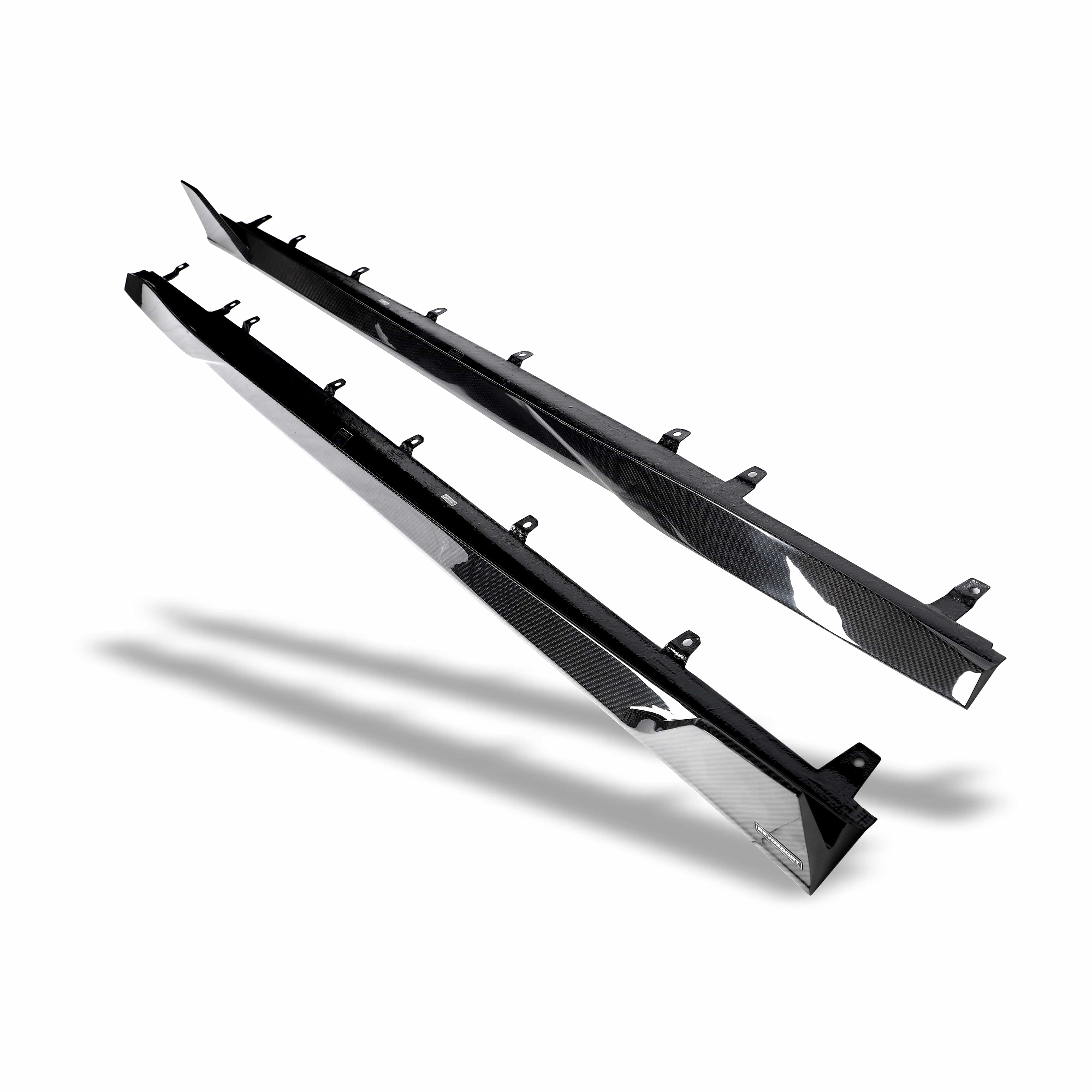 Revozport Side Skirts BMW M8 F93 Carbon Fiber Side Skirts