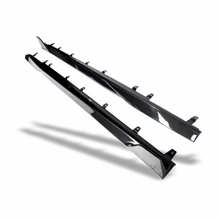 Revozport Side Skirts BMW M8 F93 Carbon Fiber Side Skirts